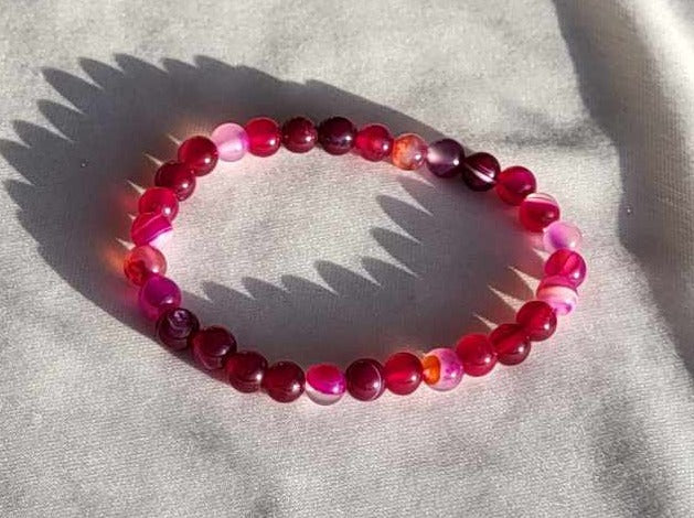 Agat Pink 6 mm