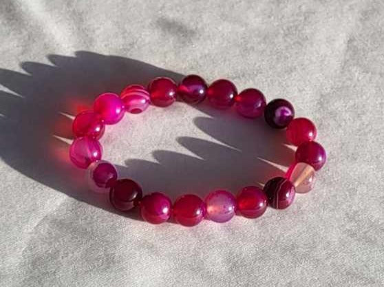 Agat Pink 10 mm